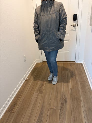 Gray Women's Adult XL Obermeyer Jacket (Used)