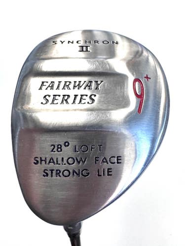 Used SYNCHRON II Mens Fairway Wood LH 9 Wood 11860-S000317320
