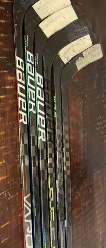 Hockey Stick Bauser, CCM & Blackout. Hyperlight, AG5Nt, GEO, 6 Right Stick Lot
