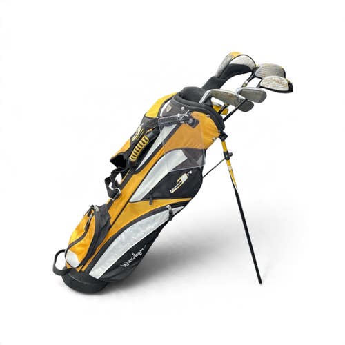 Used Walter Hagen HAGEN JR SERIES III Jr Package Set RH Yellow 7 Piece 11735-S000370575