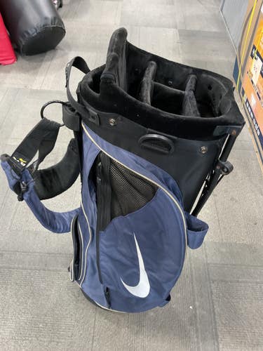 Used Nike STAND BAG Mens Stand Bag Navy Blue 11614-S000246034