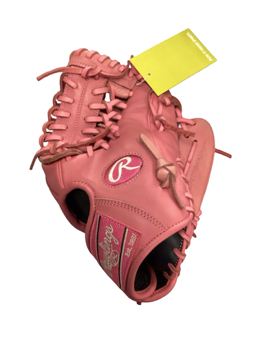 Used Rawlings GOLD GLOVE ELITE BB/SB Glove RH Throw Pink 11 3/4" 11613-S000191826