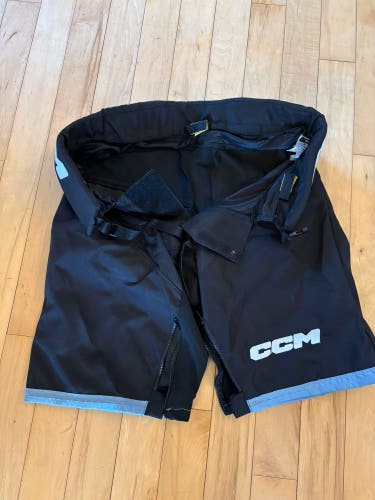 Black Medium CCM PPPTK Pant Shell Pro Stock (New) Portland Winterhawks