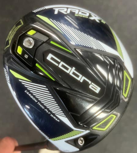 Used Cobra RAD XB Mens Driver RH 9.0 Degree 11497-S000162546