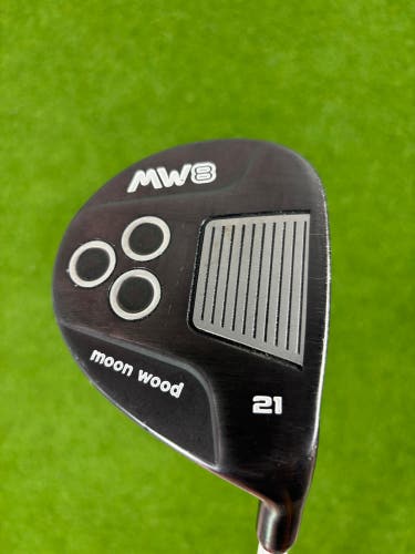 Moon Wood MW8 21° 7 Wood RH Senior Flex 75g Graphite Shaft With Headcover