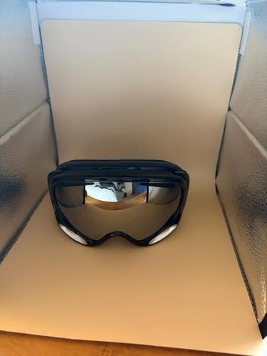 Oakley A Frame Black Iridium Goggles in Black Frame