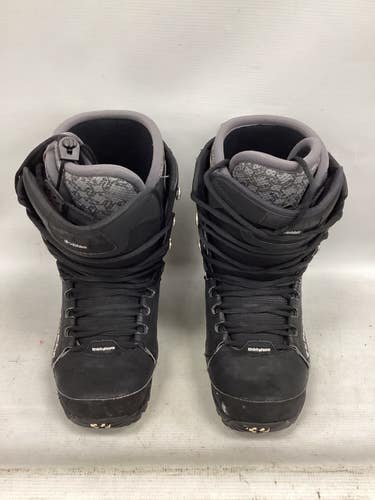 Used ThirtyTwo LASHED Mens Snowboard Boots Black Senior 9.5 11851-S000054161