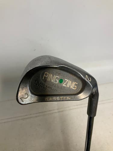 Used Ping ZING GREEN  DOT Mens Individual Iron RH 2 Iron 11823-S000042488