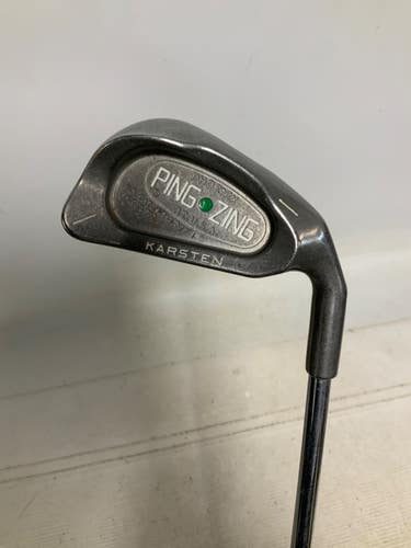 Used Ping ZING GREEN  DOT Mens Individual Iron RH 1 Iron 11823-S000042487