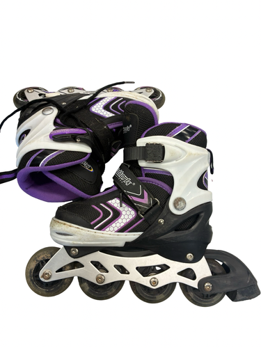 Used NATTORK Junior Rec Fitness Skates Black Adjustable 11682-S000140837