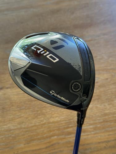 Taylormade Qi10 Driver (9) Tour AD BB-7X shaft (xtra stiff)
