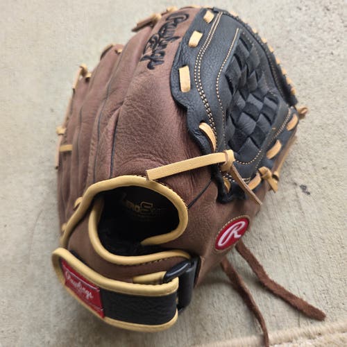 Rawlings RH rbg36bc Baseball/Softball Glove 12.5" Nice Game Ready Glove