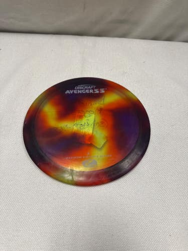 Used Discraft AVENGERSS Disc Golf Driver Black 11490-S000278559