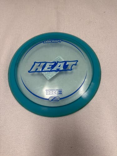 Used Discraft HEAT Disc Golf Driver Carolina Blue 11490-S000278561