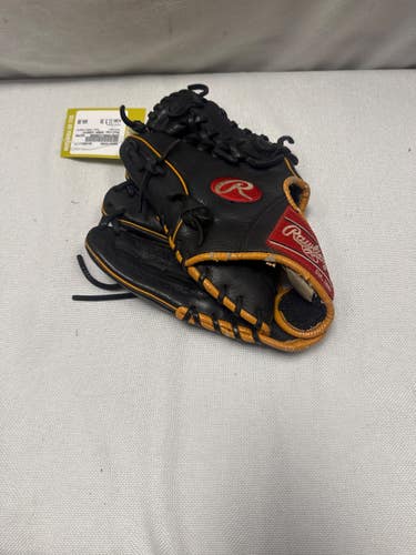 Used Rawlings GAMER G200YGT BB/SB Glove LH Throw Black 11 1/2" 11490-S000278499