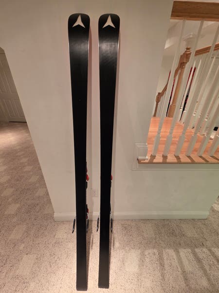 Unisex Atomic 180 cm Redster FIS GS Skis With X16 Bindings (Used