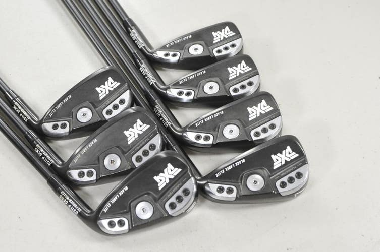 PXG Gen5 0311 P Black Label Elite 4-W Iron Set Regular Flex KBS Graphite #224869