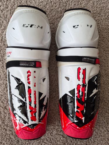 Junior CCM JetSpeed FT4 Pro 13" Shin Pads (Used)