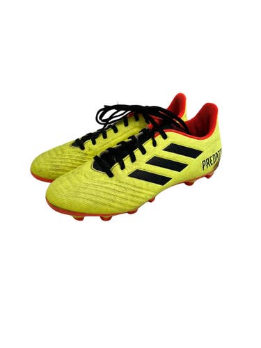 Used Adidas PREDATOR Soccer Cleats Optic Yellow Senior 7 11692-S000156680