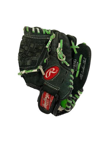 Used Rawlings SAVAGE BB/SB Glove RH Throw Black And Green 10 1/2" 11692-S000156998