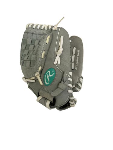 Used Rawlings SCSB110M BB/SB Glove RH Throw Grey 11" 11692-S000157000
