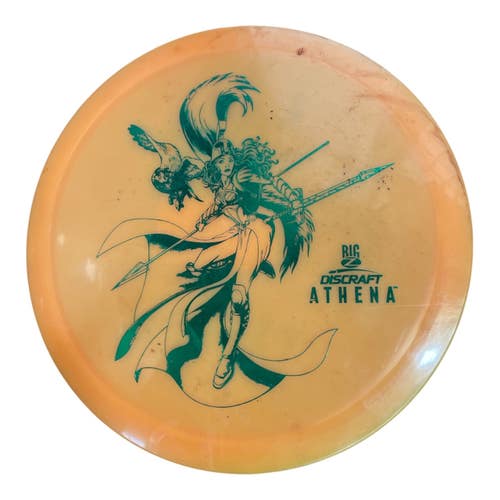 Used Discraft ATHENA Disc Golf Mid Range Orange 11735-S000369796