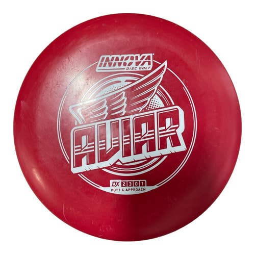 Used Innova AVIAR PUTTER Disc Golf Putter Red 11735-S000370137