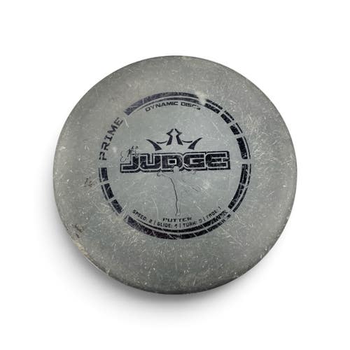 Used Dynamic Discs JUDGE PUTTER Disc Golf Putter Grey 11735-S000370229
