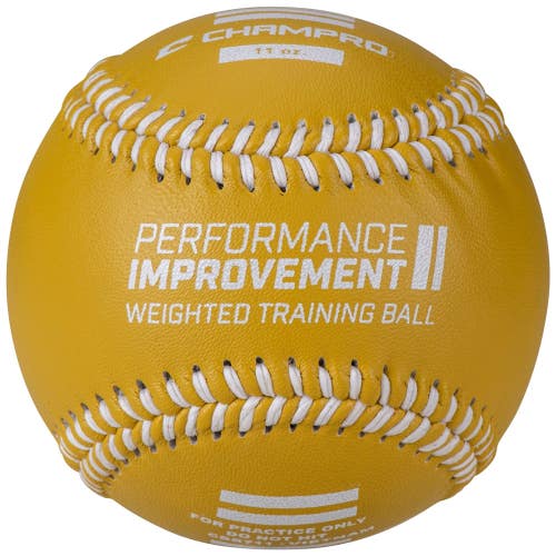 New WEIGHTED BASEBALL 11OZ 11735-CHPCBB711