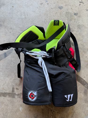 USED Medium Warrior Alpha LX Pro Hockey Pants Pro Stock - Cyclones