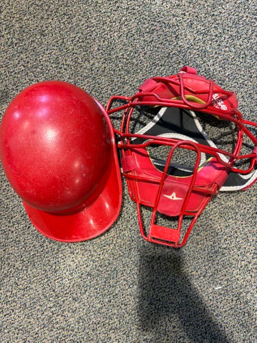 All Star FM25LMX Catcher's Mask+Cap (Used)