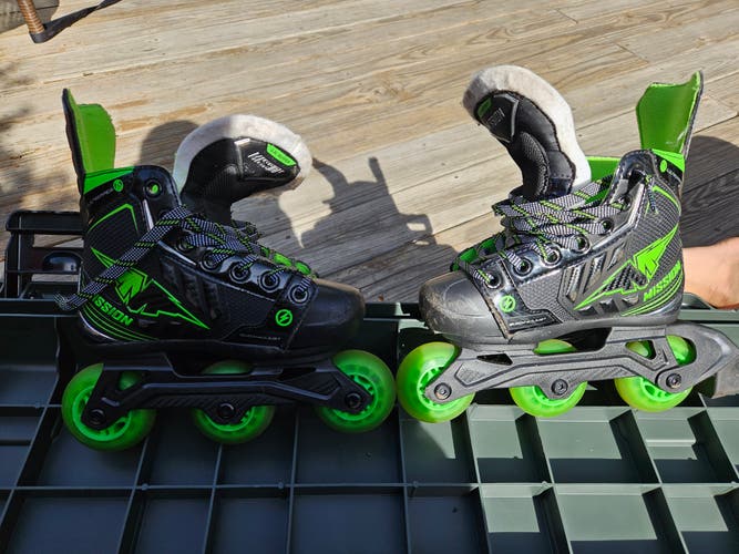 Mission Lil Ripper Inline Skates Regular Width Size 11-1 (Used)
