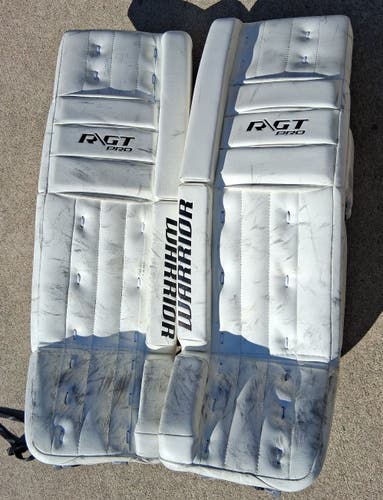 33+1.5" SR Warrior Ritual GT Pro Goalie Leg Pads (Used)