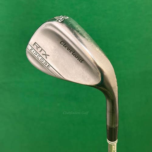 Cleveland RTX Zipcore Mid Black 52-10 52 Gap Wedge DG Spinner TI Wedge Flex