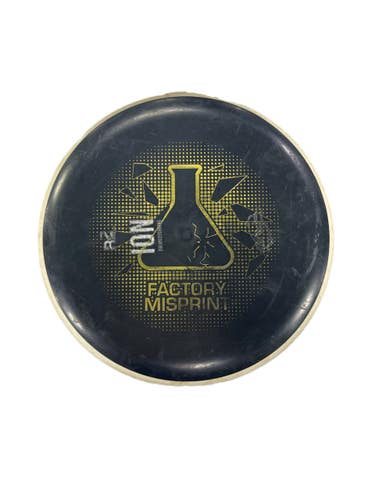 Used ION FACTORY MISPRINT Disc Golf Putter Black 11735-S000342130