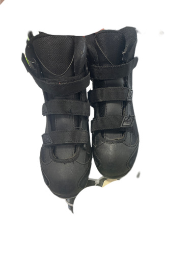 Used Jackson SOFTECH Boys Figure Skate Black Junior 02 11735-S000352494