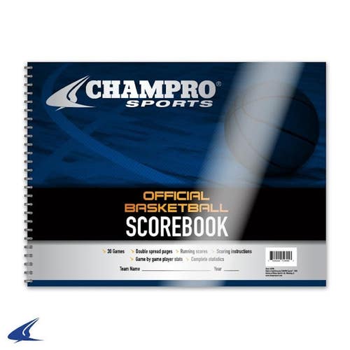 CHAMPRO BASKETBALL SCOREBOOK 11735-CHPA07BK