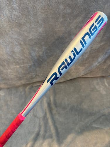 Silver Rawlings Storm Alloy Bat (-12) Alloy 13 oz 25" (Used)