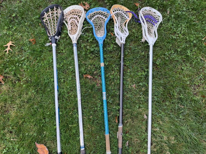 Lacrosse stick bundle of vintage and regular sticks! Act fast!