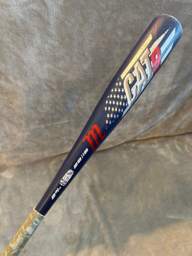 2021 Marucci CAT9 Pastime Alloy Bat USSSA Certified (-10) Alloy 18 oz 28" (Used)