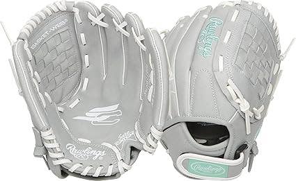 New Rawlings Sure Catch Rh Throw Fastpitch Gloves 10 1 2" 11735-rawscsb105pfr