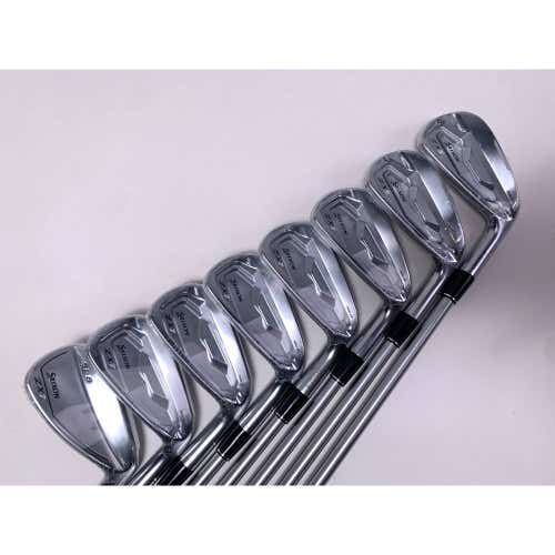 Srixon ZX7 MK II/ZX5 MK II Combo Iron Set 4-PW+AW Tour CTaper Lite Stiff RH NEW