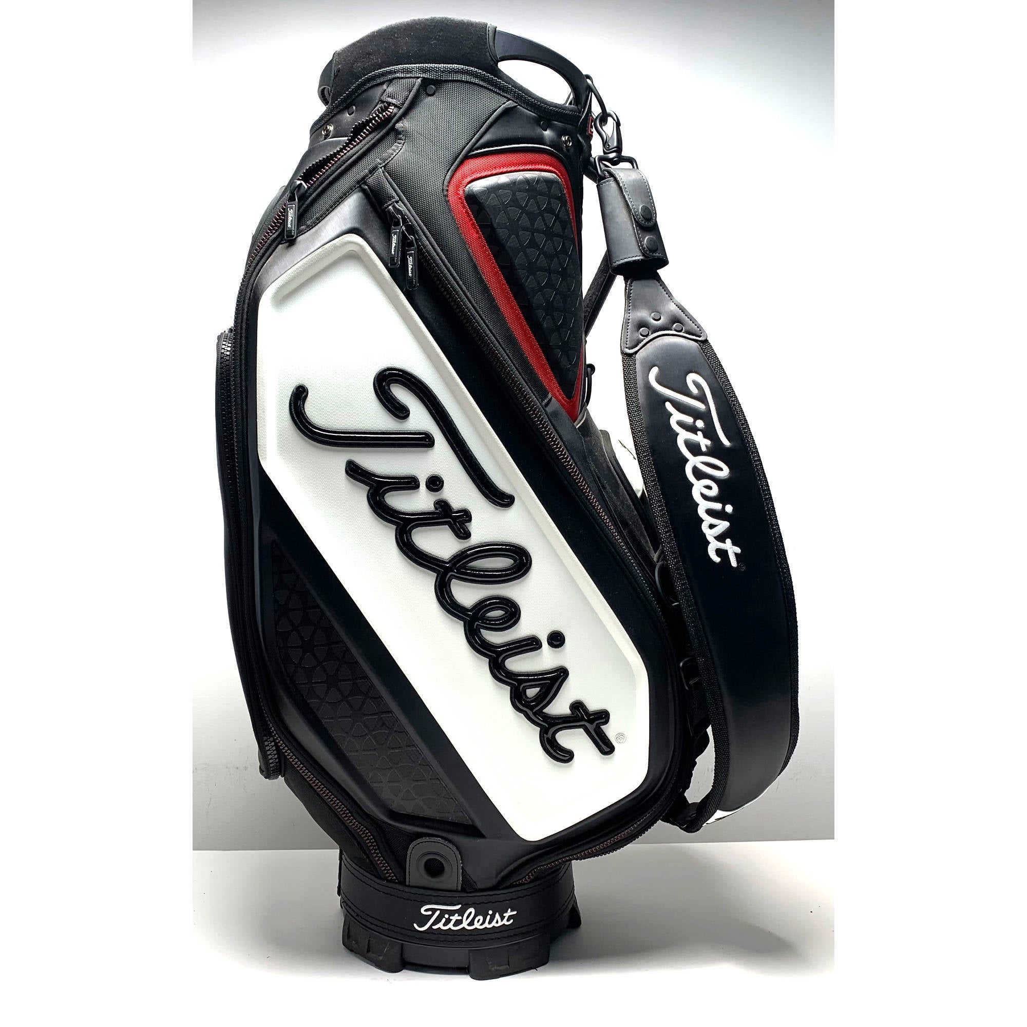 Titleist Scotty Cameron Staff Bag Black 6-Way Divide Single Strap