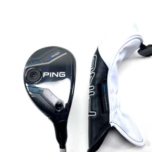 Ping G440 3 Hybrid 22* Tour 2.0 85g Stiff Graphite Mens RH HC NEW