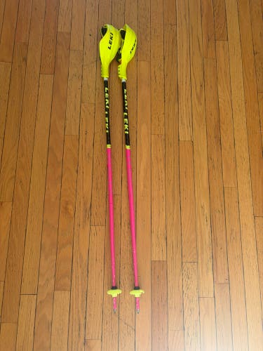 44in (110cm) Leki World Cup Lite SL Racing Ski Poles (Used)