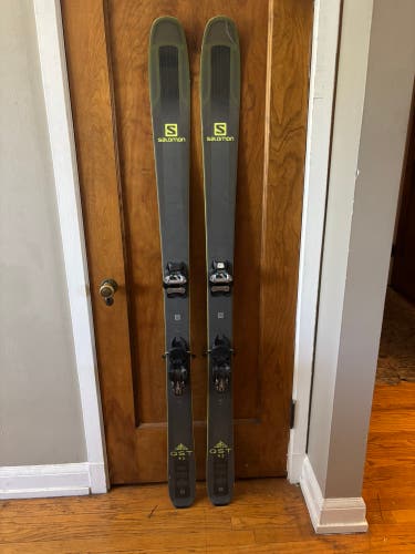 Salomon QST 92 177cm with Marker Griffon Sole ID Bindings