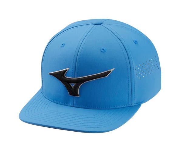 NEW Mizuno Tour Flat California Blue Adjustable Snapback Golf Hat/Cap