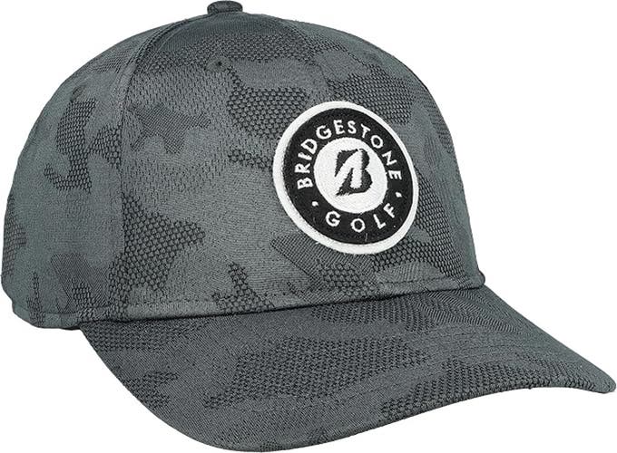 NEW Bridgestone Golf Tonal Camo Dark Gray Adjustable Snapback Golf Hat/Cap