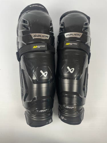 New 16" Senior Bauer Supreme M5 Pro Hockey Shin Pads
