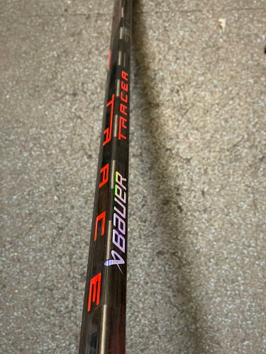 New Bauer Nexus Tracer Red Left Hand Hockey Stick 65Flex P28